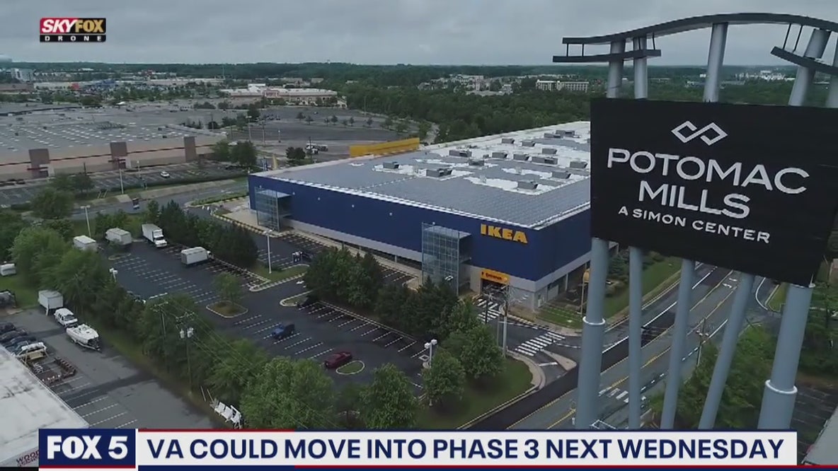 Virginia could move into phase 3 next week